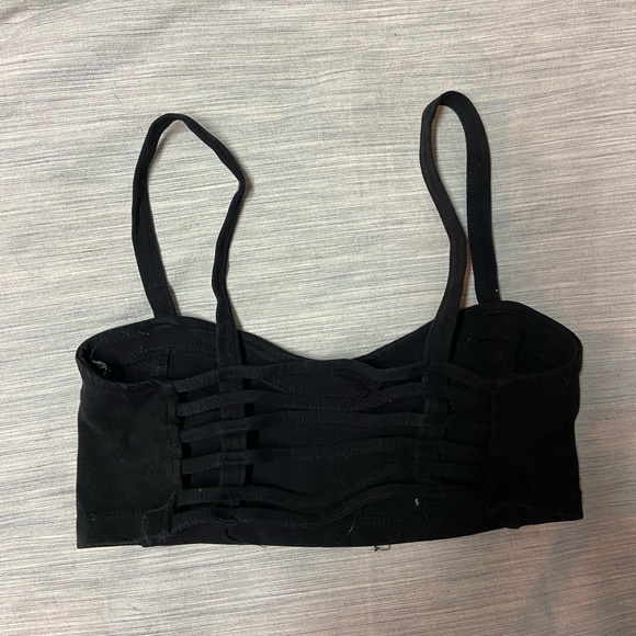Brandy Melville Cage Back Bralette - Picture 3 of 5